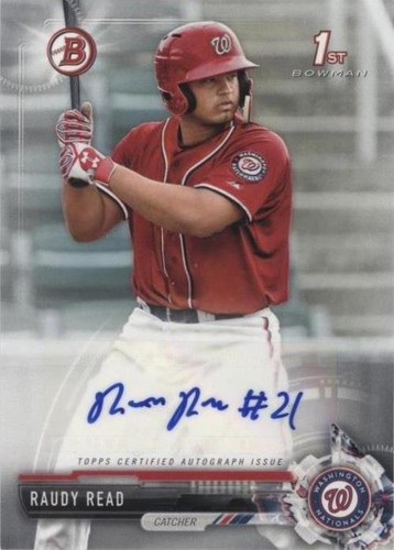 2017 Bowman - Raudy Read #PA-RR