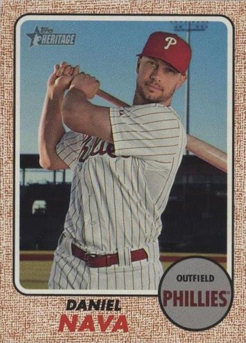 2017 Topps Heritage High Number - Daniel Nava #561