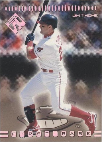 1999 Pacific Private Stock - Jim Thome #45