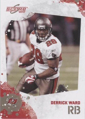 2010 Score Derrick Ward #277