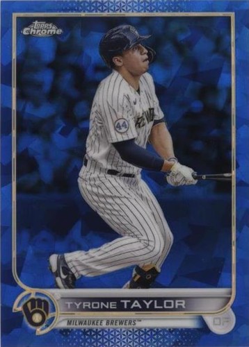 2022 Topps Chrome Update Series Sapphire Edition - Tyrone Taylor #US99