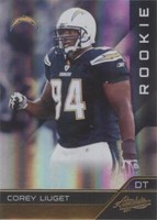 2011 Panini Absolute Memorabilia Corey Liuget #164