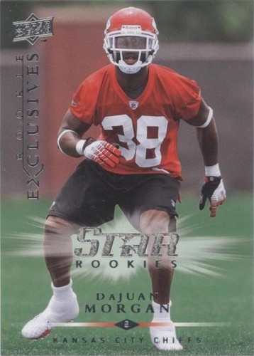2008 Upper Deck Rookie Exclusives DaJuan Morgan #RE13