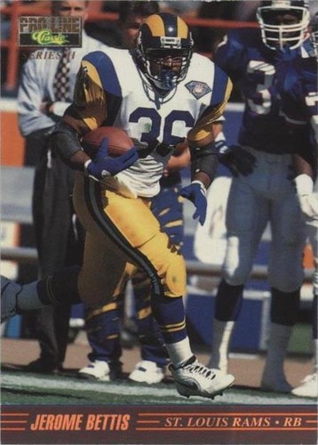 1995 Classic Pro Line Series II Jerome Bettis #II-25