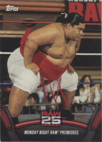 2018 Topps WWE Then Now Forever - Yokozuna #RAW-1