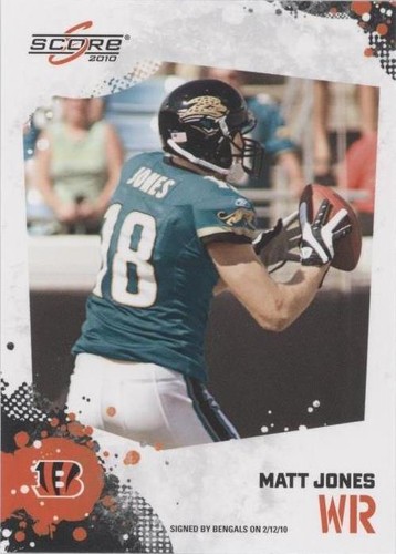 2010 Score Matt Jones #63