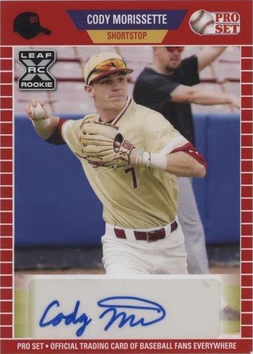 2021 Leaf Pro Set Baseball Blaster - Cody Morissette #PS-CM1