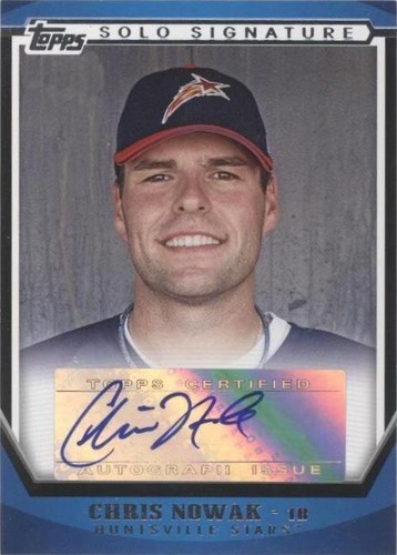 2011 Topps Pro Debut - Chris Nowak #SSA-CN