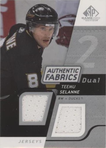 2008-09 SP Game Used Edition - Teemu Selanne #AF-TS