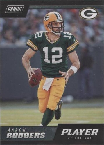 2018 Panini Player of the Day Aaron Rodgers #13