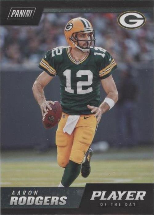 2018 Panini Player of the Day Aaron Rodgers #13
