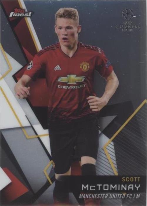 2018-19 Topps Finest UCL Scott McTominay #16