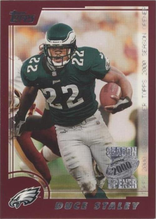 2000 Topps Season Opener Duce Staley #119