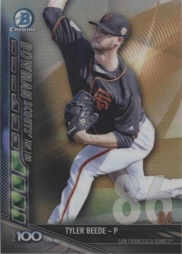 2017 Bowman - Tyler Beede #BTP-86