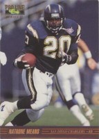 1995 Classic Pro Line Series II Natrone Means #II-20