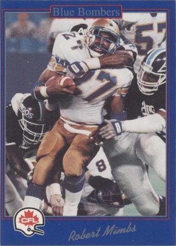 1991 Jogo CFL Robert Mimbs #164
