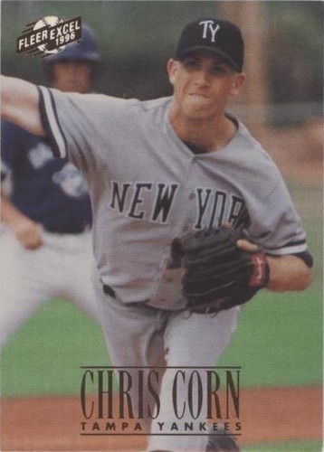 1996 Fleer Excel - Chris Corn #84