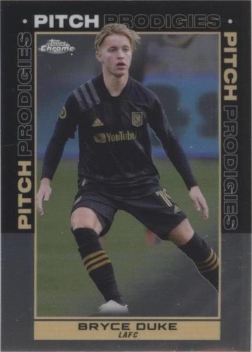 2021 Topps Chrome MLS Bryce Duke #181