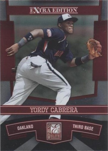 2010 Donruss Elite Extra Edition - Yordy Cabrera #36