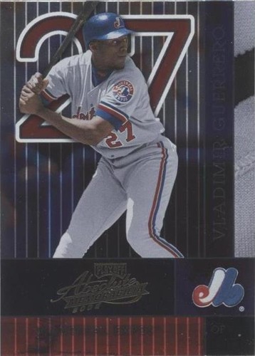2002 Playoff Absolute Memorabilia - Vladimir Guerrero #88