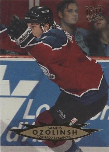 1995-96 Fleer Ultra - Sandis Ozolinsh #224