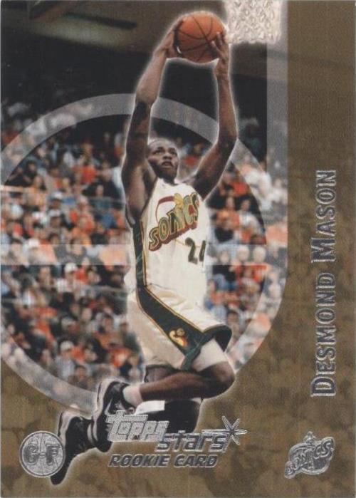 2000-01 Topps Stars - Desmond Mason #120