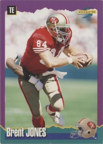 1994 Score Brent Jones #95