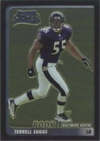 2003 Bowman Chrome Terrell Suggs #128