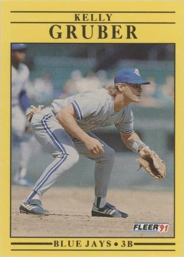 1991 Fleer - Kelly Gruber #175