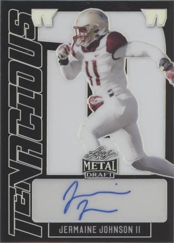 2022 Leaf Metal Draft Jermaine Johnson II #TD-JJ1