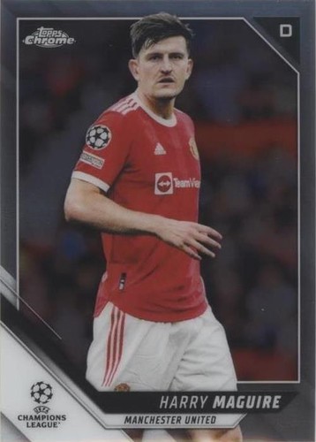 2021-22 Topps Chrome UCL Harry Maguire #32