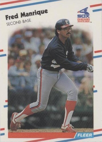 1988 Fleer - Fred Manrique #406