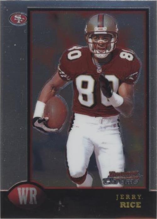 1998 Bowman Chrome Jerry Rice #110