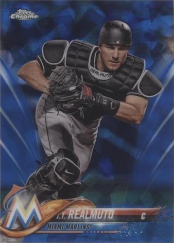 2018 Topps Chrome Sapphire Edition - J.T. Realmuto #79