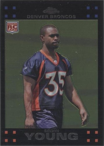 2007 Topps Chrome Selvin Young #TC193