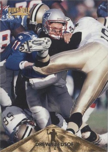 1996 Pinnacle Drew Bledsoe #24
