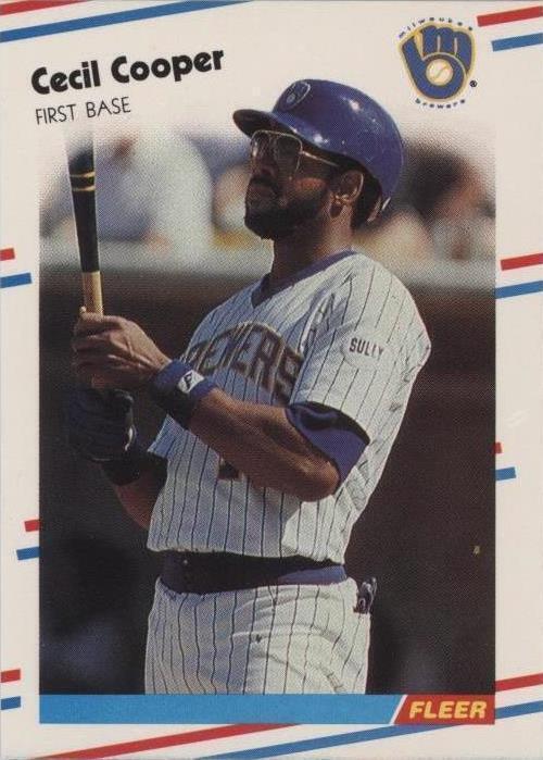 Fleer 1988 - Cecil Cooper #161