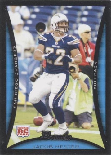 2008 Bowman Jacob Hester #222