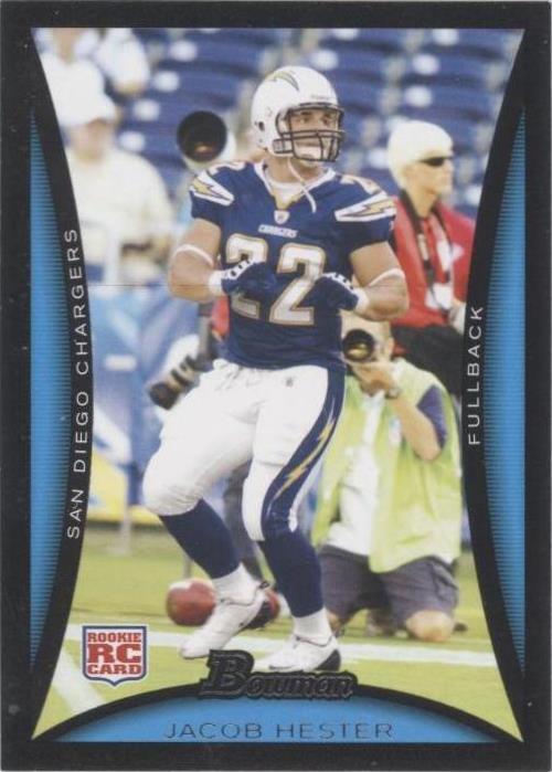 2008 Bowman Jacob Hester #222