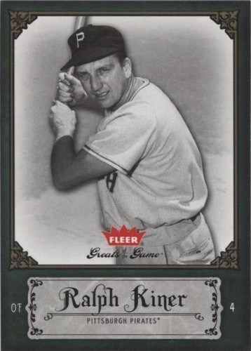 2006 Fleer Greats of the Game - Ralph Kiner #72