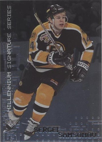 1999-00 In the Game Be A Player Millennium Signature Series - Sergei Samsonov #22
