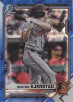 2021 Bowman Chrome Draft Sapphire Edition - Heston Kjerstad #BDC-40