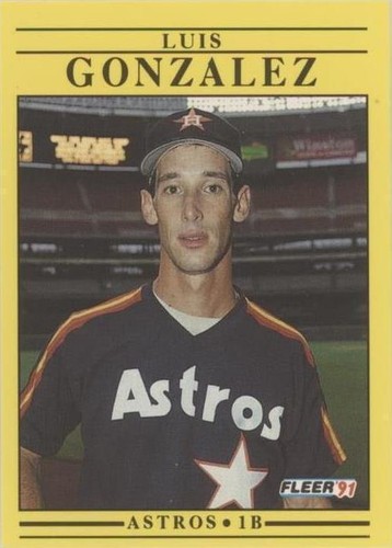 1991 Fleer - Luis Gonzalez #507