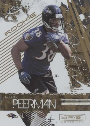 2009 Donruss Rookies & Stars Longevity Cedric Peerman #131