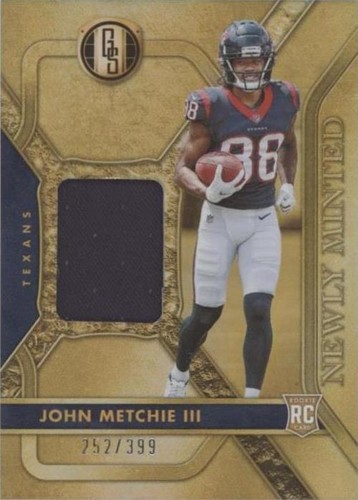 2022 Panini Gold Standard John Metchie III #NMM-JME