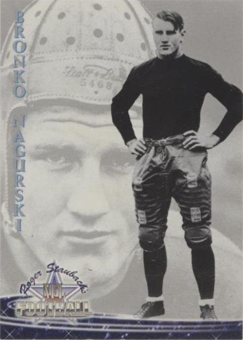 1994 Ted Williams Card Company Roger Staubach's NFL Football Bronko Nagurski #12