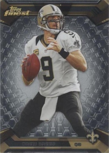 2013 Topps Finest Drew Brees #70