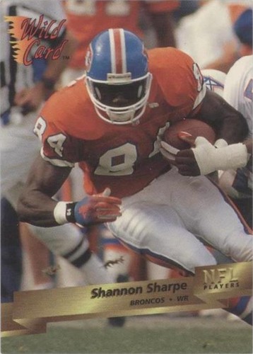 1993 Wild Card Shannon Sharpe #37