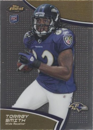 2011 Topps Finest Torrey Smith #81