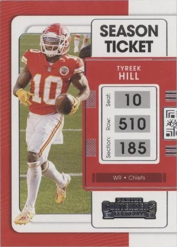 2021 Panini Contenders Tyreek Hill #48